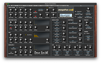Standalone Mopho x4 Sound Editor