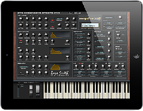 iPad Mopho x4 Sound Editor