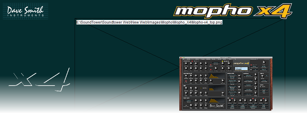 Standalone Mopho x4 Sound Editor