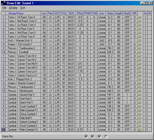 ADDITIONAL FUNCTIONS IN DRUM EDIT
